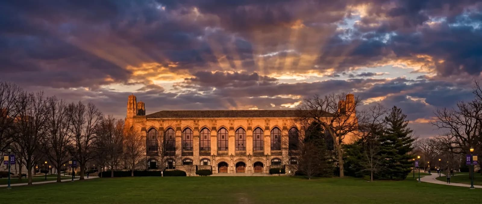 Deering Library at Northwestern University