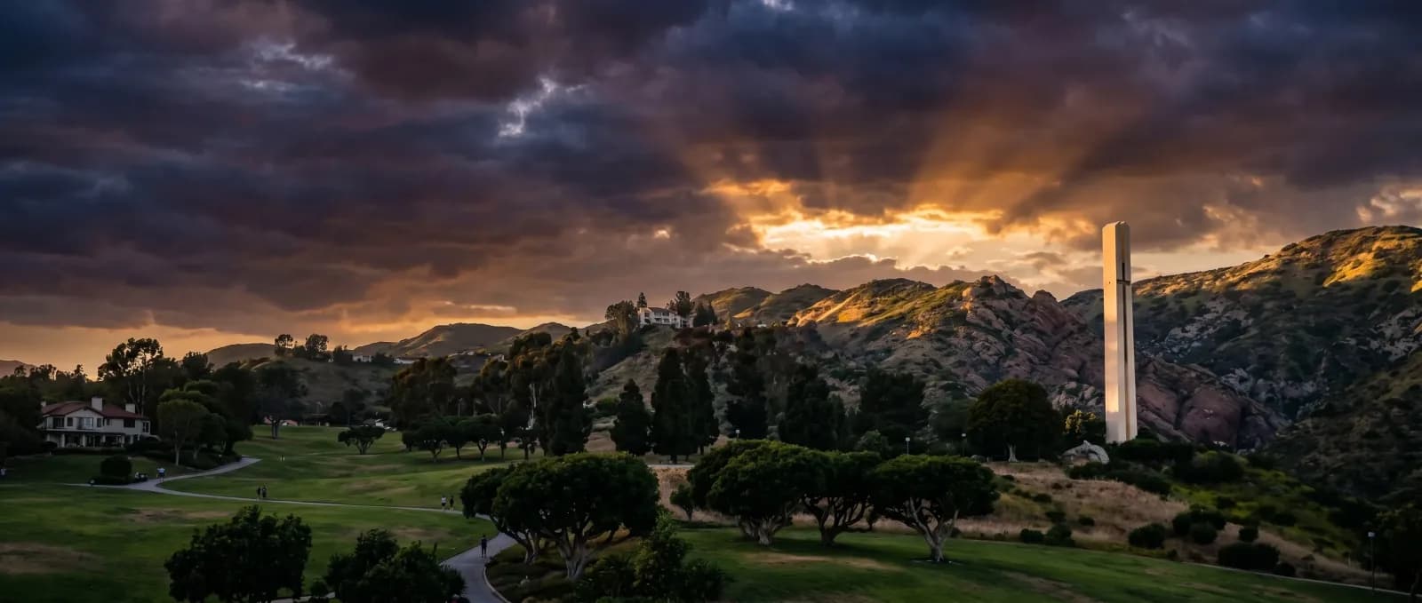 Theme Tower at Pepperdine University