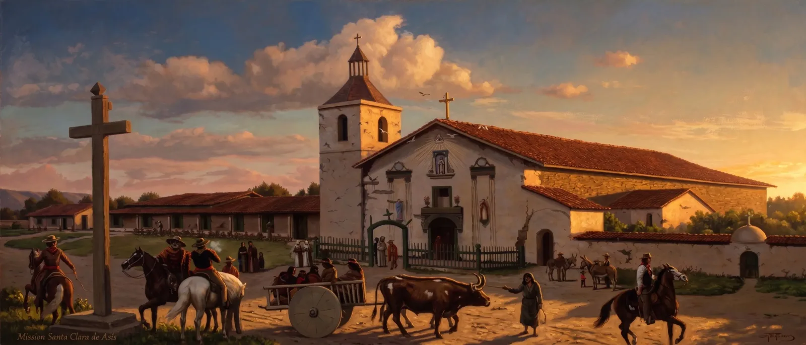 Mission Santa Clara de Asís at Santa Clara University